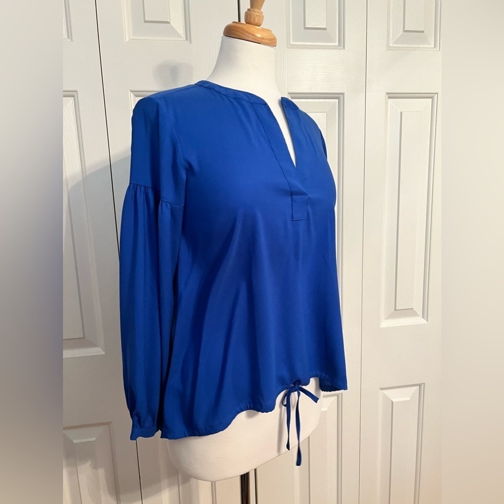 Ann Taylor XSP Royal Blue Blouse - Picture 3 of 5
